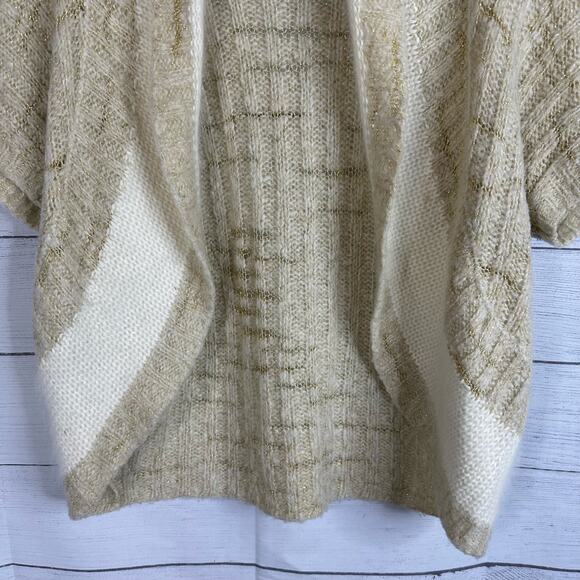 Sleeping on Snow Anthro Womens size Small Cardigan Bolero Angora Wool Sweater - Picture 4 of 9